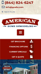 Mobile Screenshot of ahrsunrooms.com